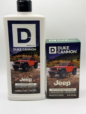 Duke Cannon Jeep American Legend 18oz Body Wash & Soap  Mountain Pine